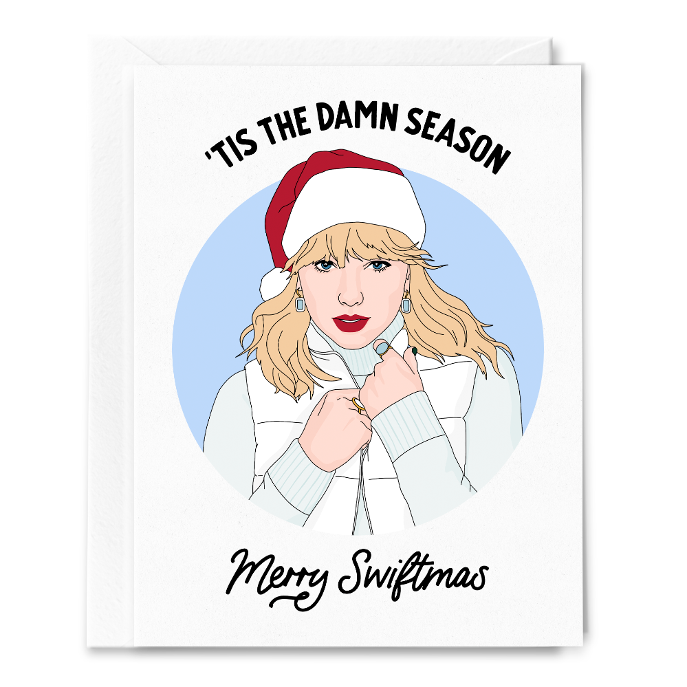 Tis the Damn Season, Swiftmas, Taylor Swift, Christmas Card