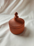 Vintage Decorative Vessel, Terra Cotta