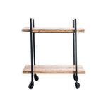 Mango Wood Tiered Cart