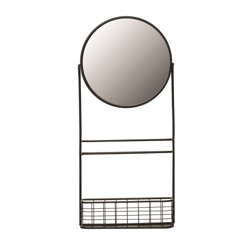 Wall Mirror + Basket