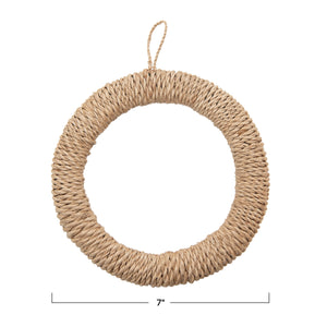 Natural Hand-Woven Abaca Rope Trivet