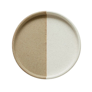 Two-Tone Stoneware Tray