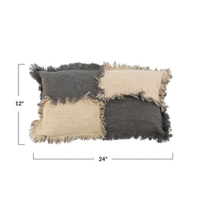 Woven Cotton Slub Pillow