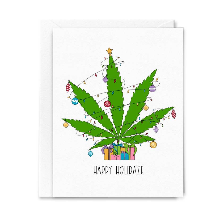 Happy Holidaze Christmas Card