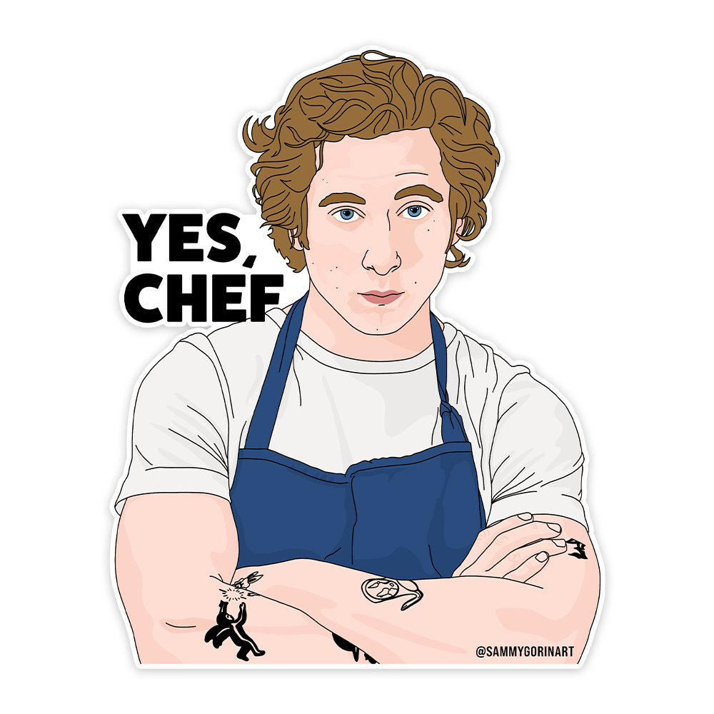 Yes, Chef Sticker