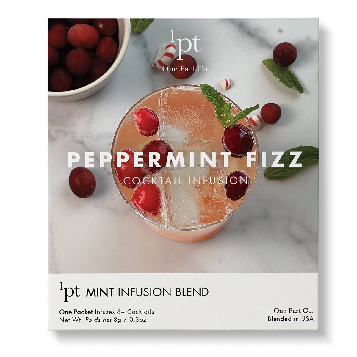 1pt Peppermint Fizz Cocktail Pack