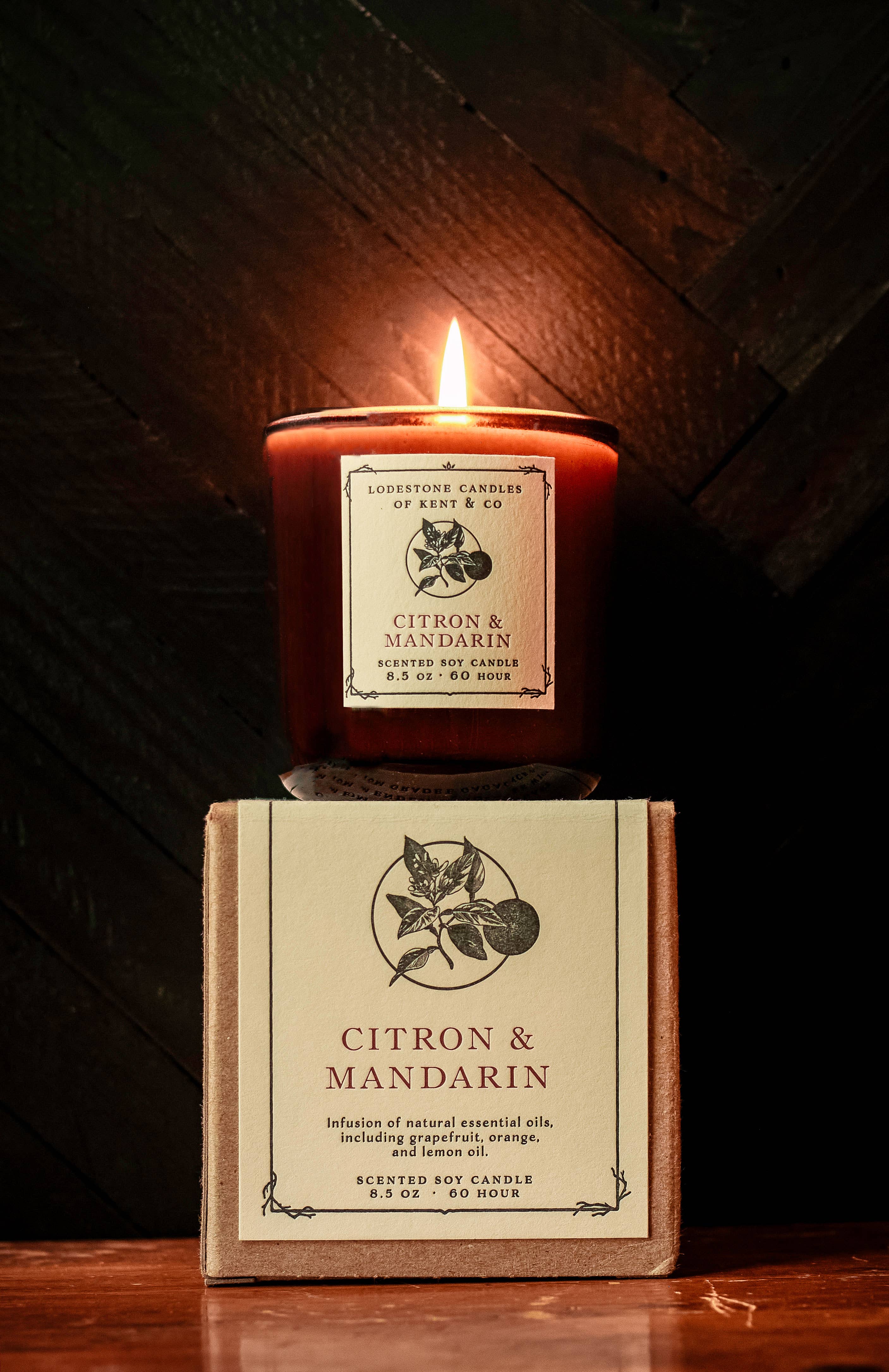 Lavender and Sandalwood Candle