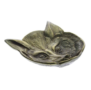 Fox Cast Metal Dish