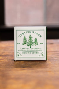 Albany Black Spruce Incense Cones