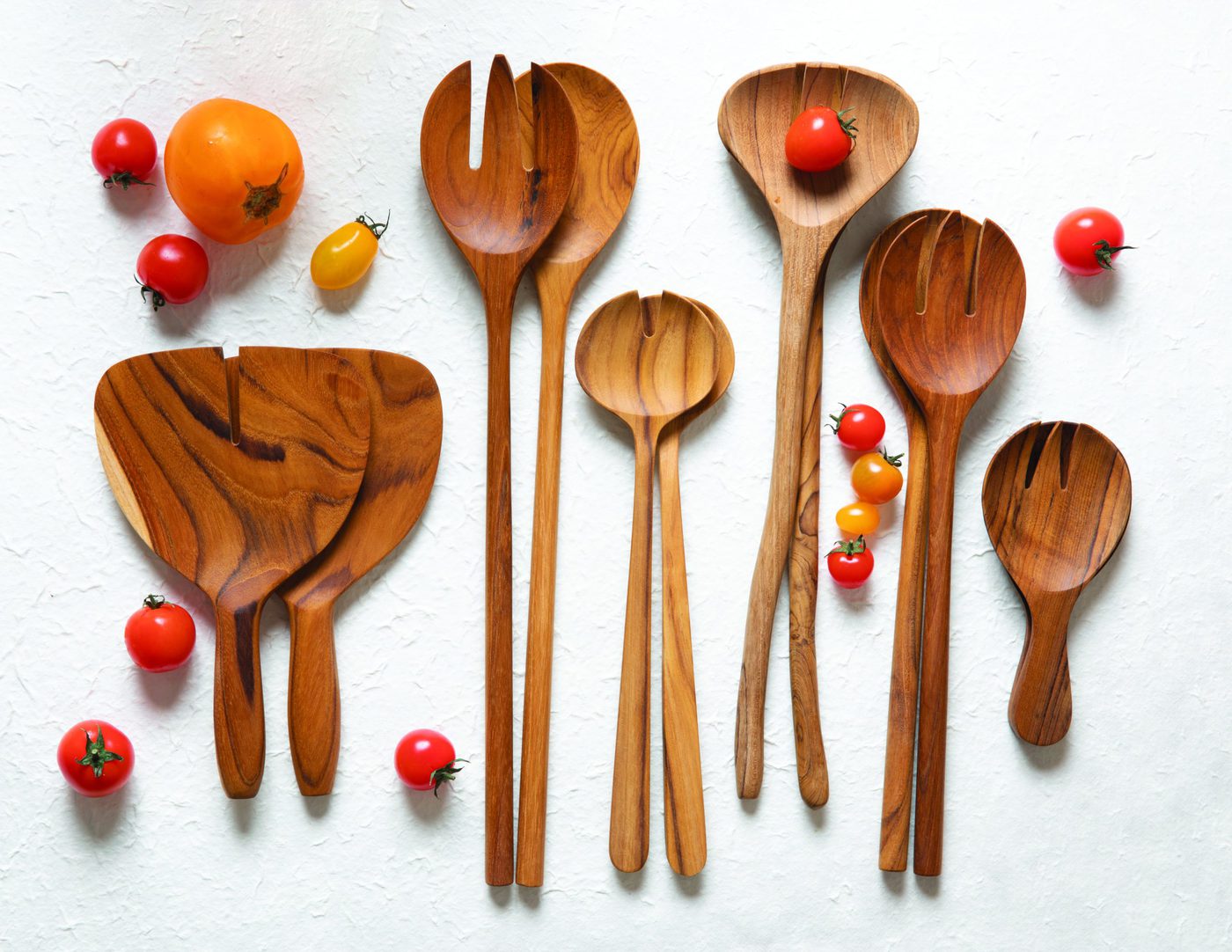 Olive Wood Pointed Baking Spoon