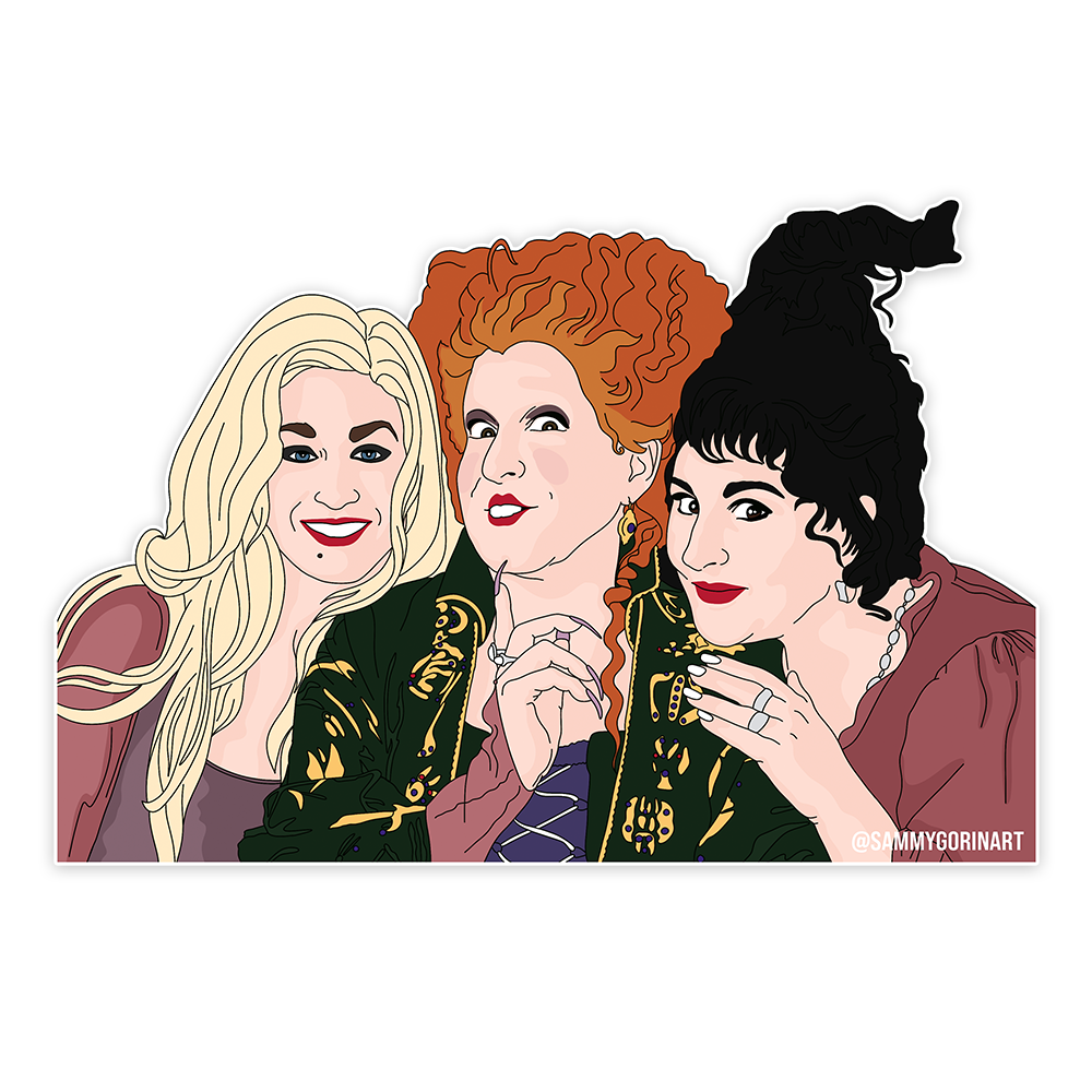 Sanderson Sisters Sticker