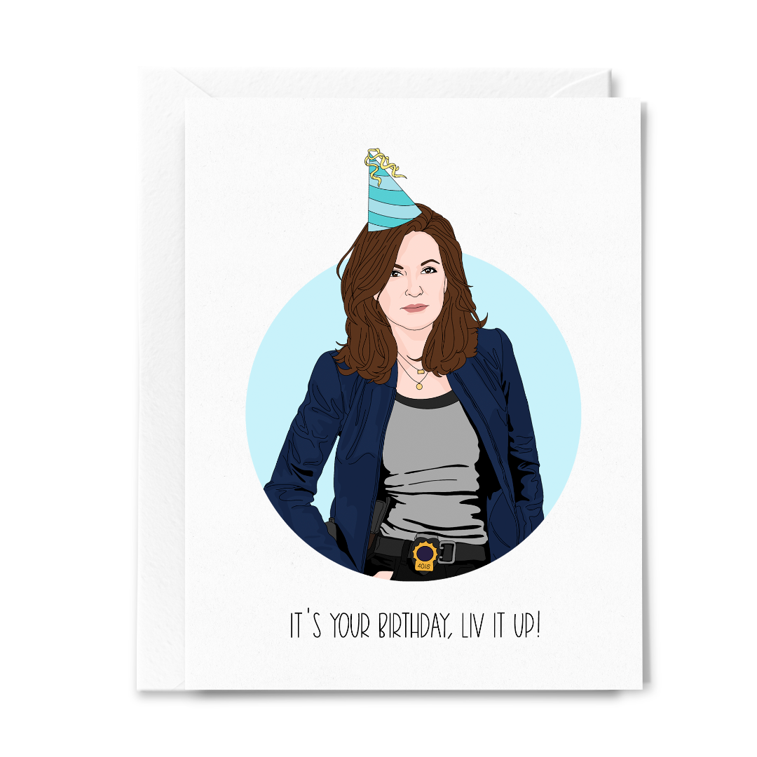 Olivia Benson Birthday Card