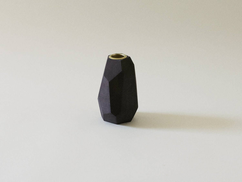 Ugo Candleholder, Walnut Tall