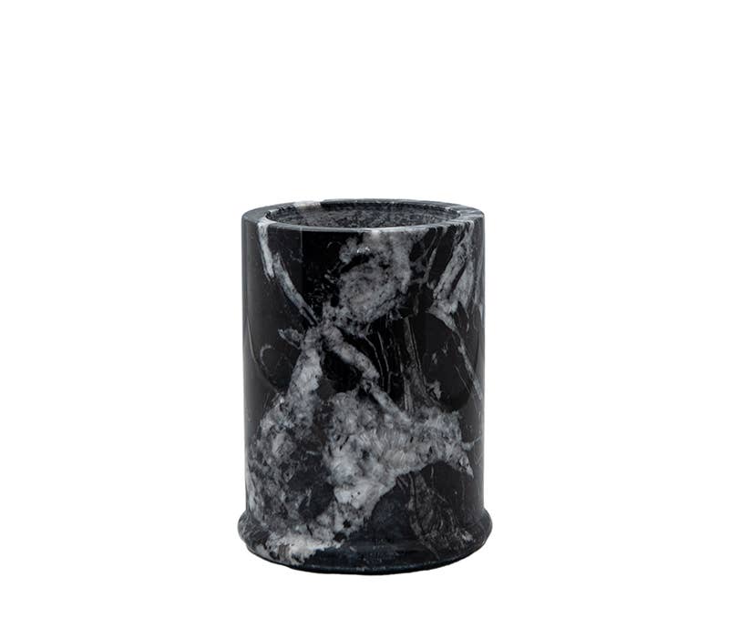 Belle de Provence Black Marble Tumbler