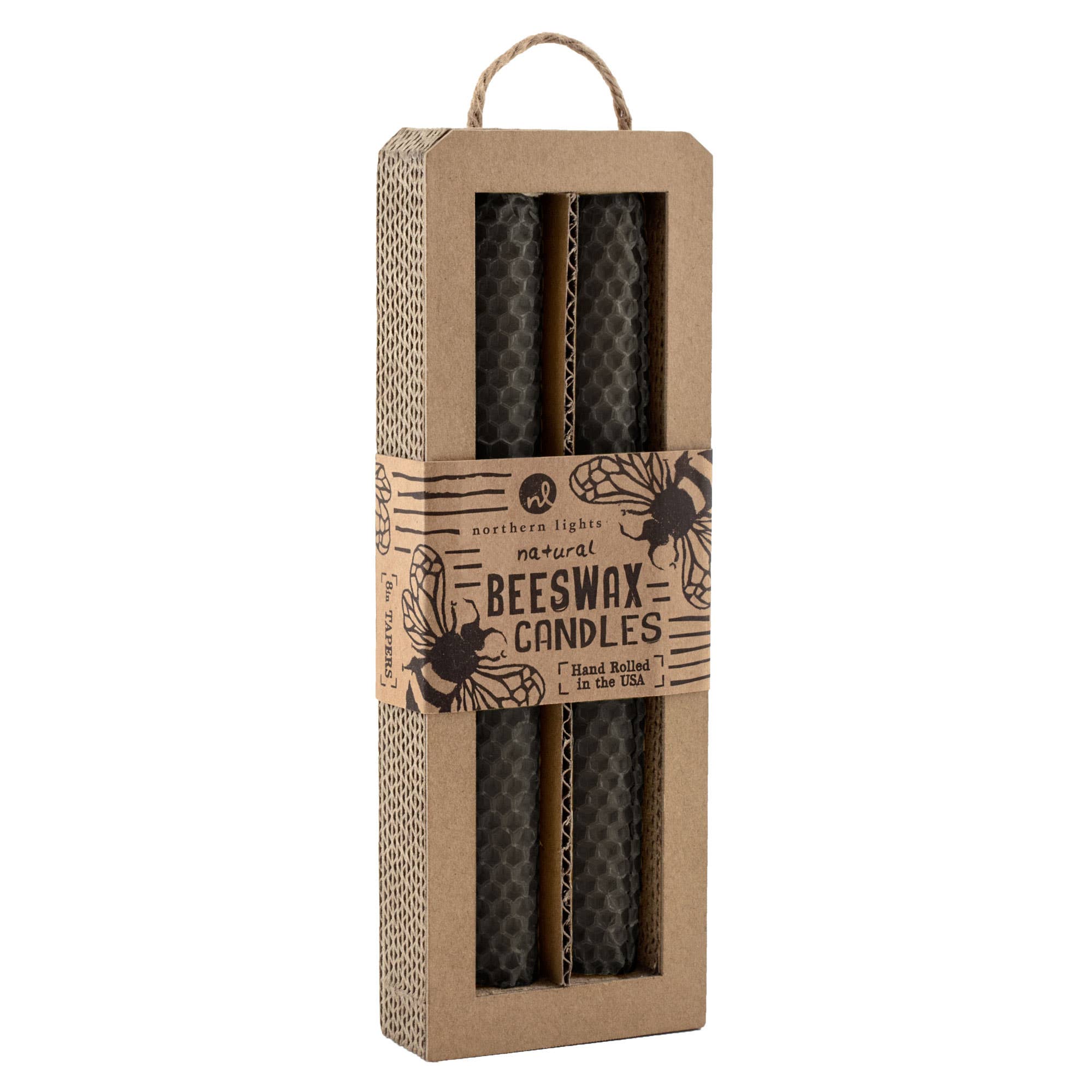 Bee Hive Tapers, 8" Black