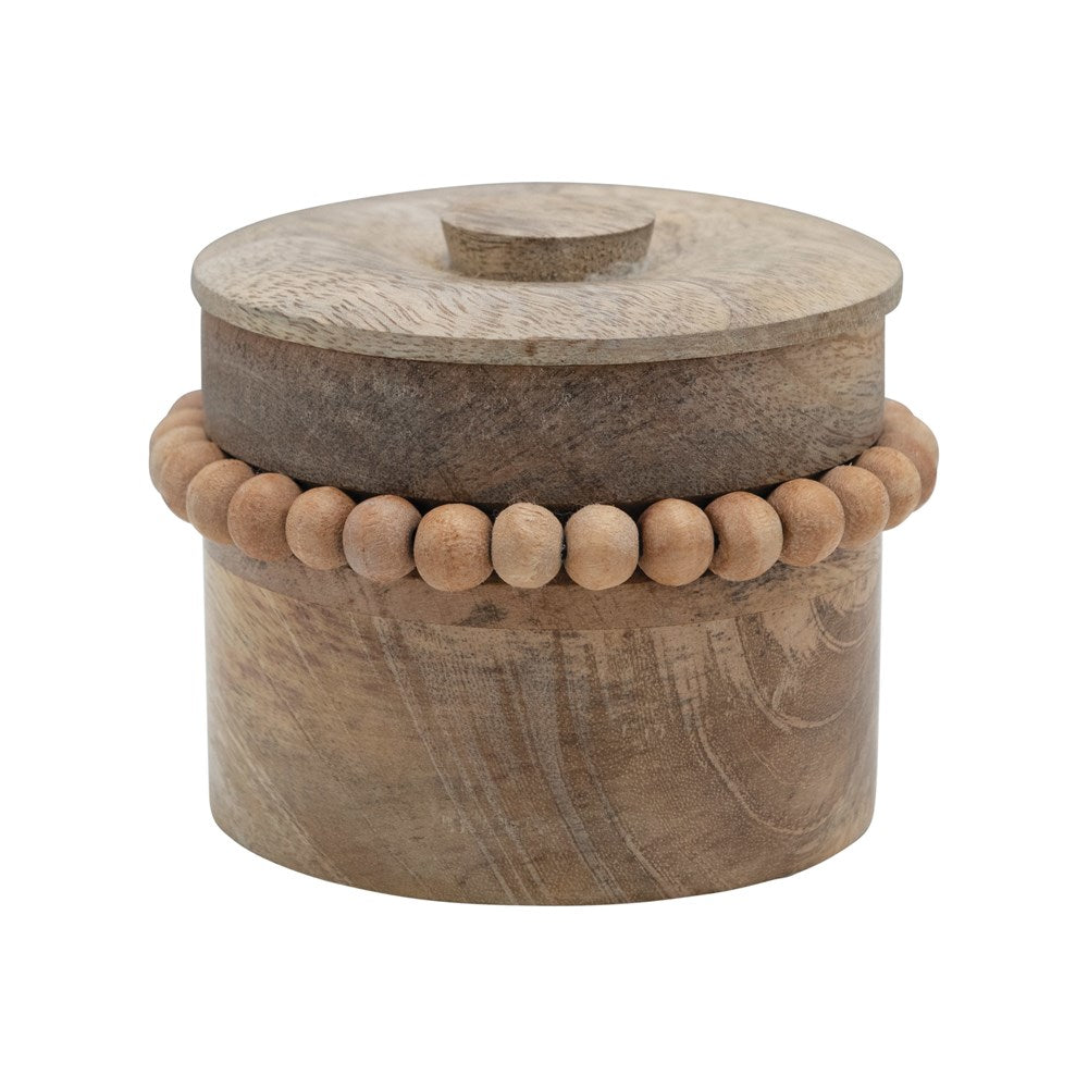 Mango Wood Box + Lid