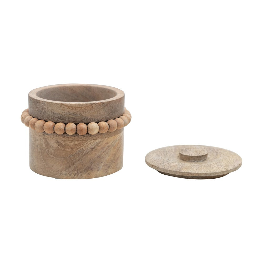 Mango Wood Box + Lid