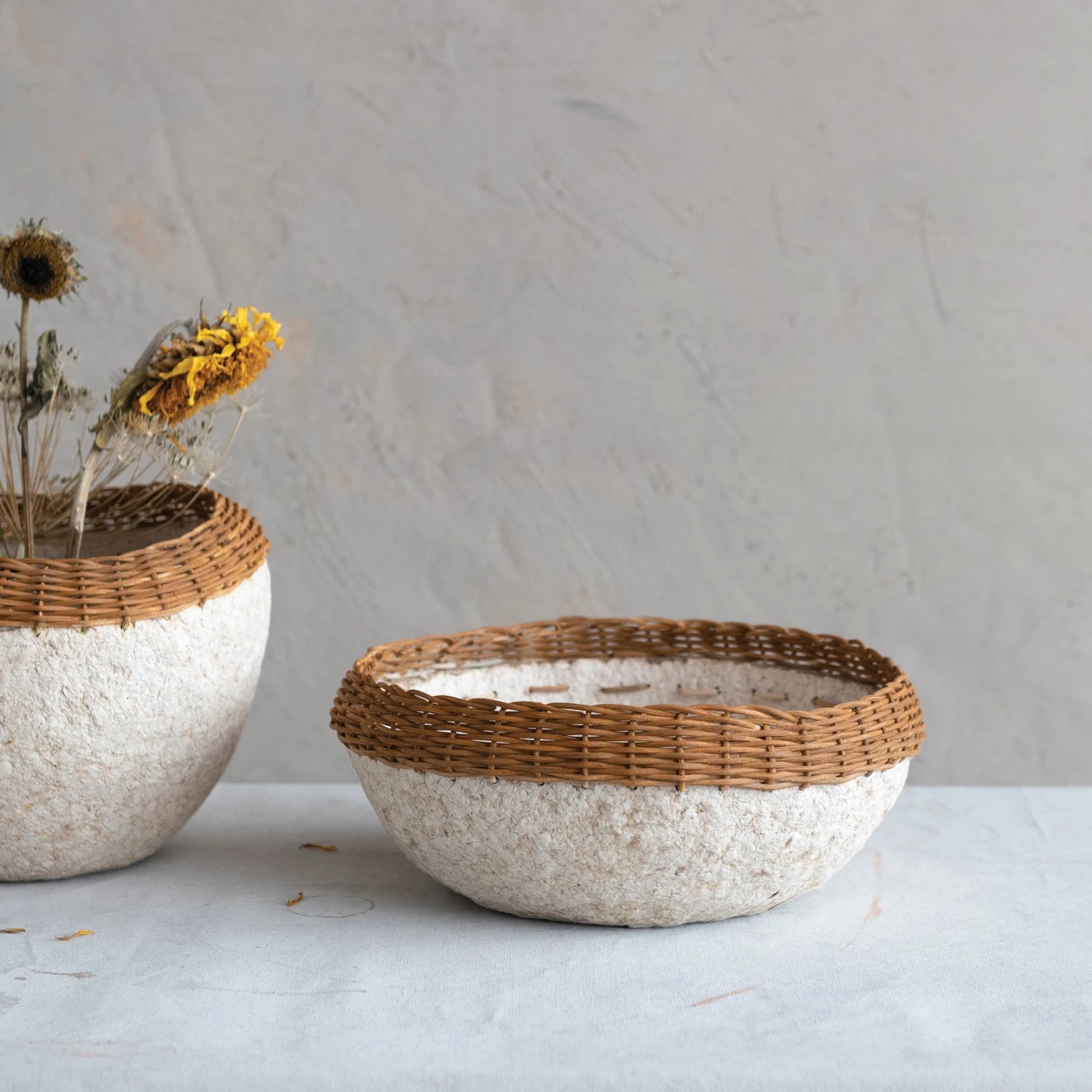 Paper Mache Bowl, Low