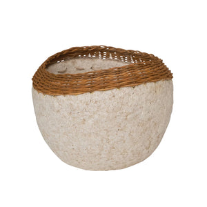 Paper Mache Bowl, High