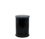 Belle de Provence Black Marble Cotton Holder