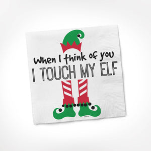 Touch My Elf Napkins