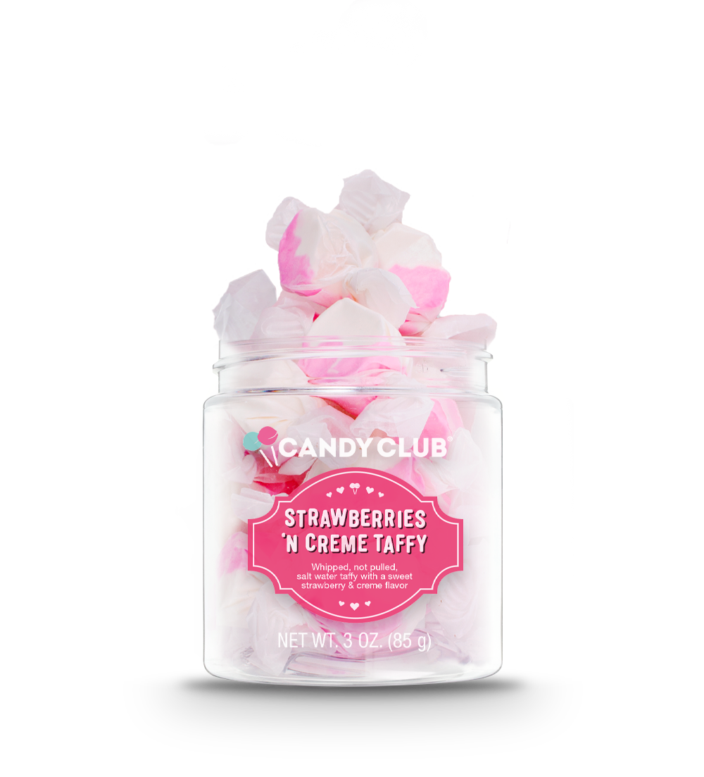 Strawberries 'N Creme Taffy
