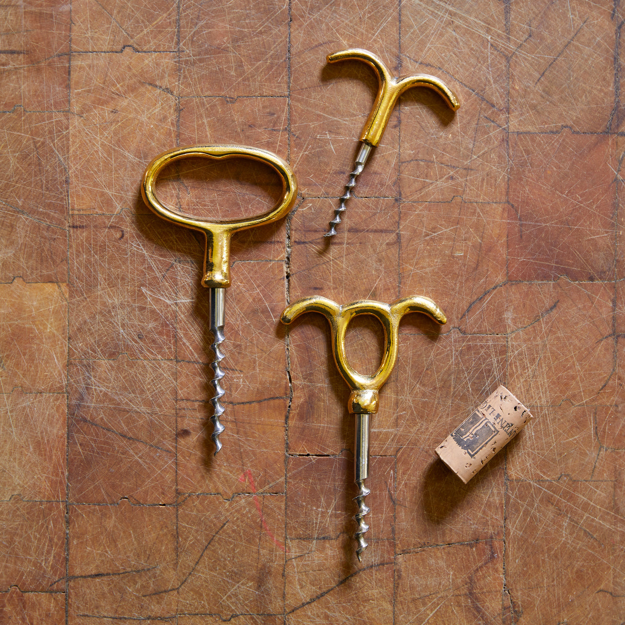 Brass Wine Opener, No. 3