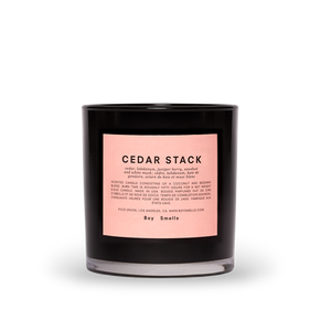 Cedar Stack Candle