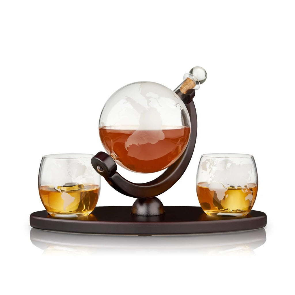 Globe Decanter Set